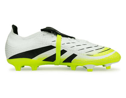adidas Men's Predator League Foldover Tongue FG/MG White/Black/Green