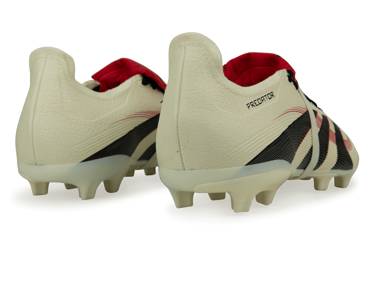 adidas Men's Predator League Foldover Tongue FG/MG Off White/Core Black