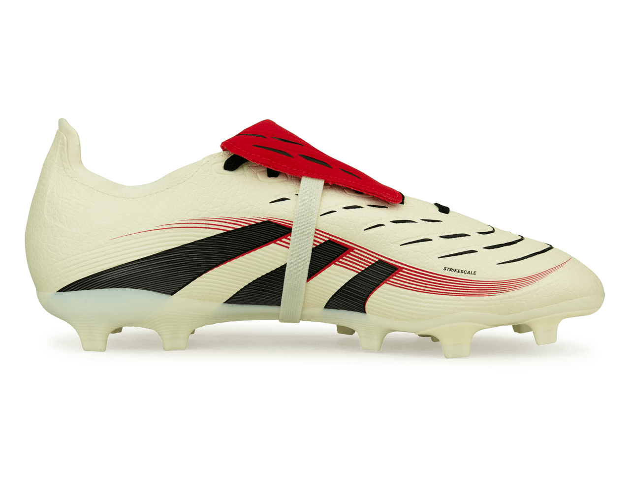 adidas Men's Predator League Foldover Tongue FG/MG Off White/Core Black