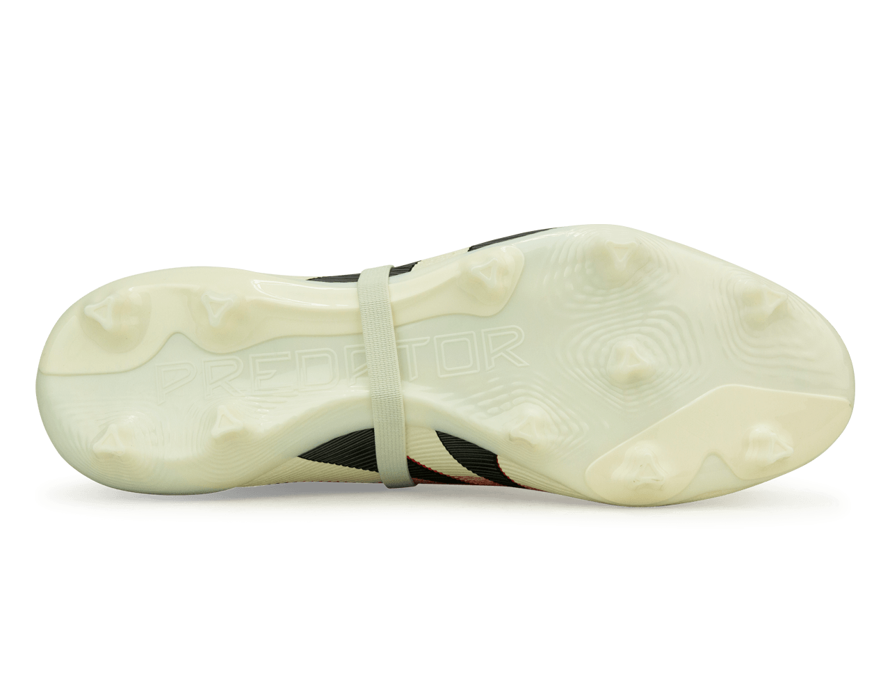 adidas Men's Predator League Foldover Tongue FG/MG Off White/Core Black