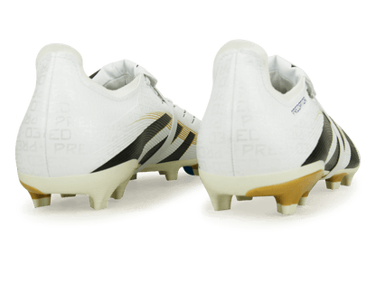 adidas Men's Predator League Foldover Tongue FG White/Black/Gold