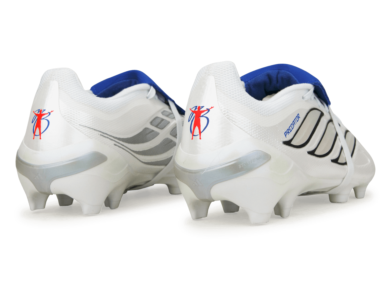 adidas Men's Predator League Foldover Tongue 'Jude Bellingham' FG White/Royal Blue