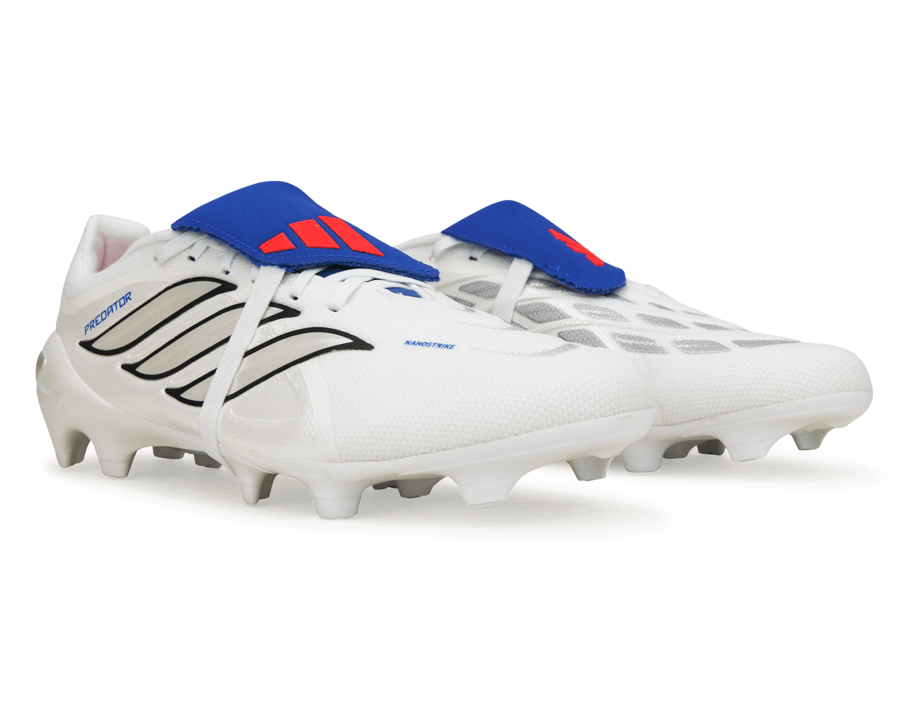 adidas Men's Predator League Foldover Tongue 'Jude Bellingham' FG White/Royal Blue