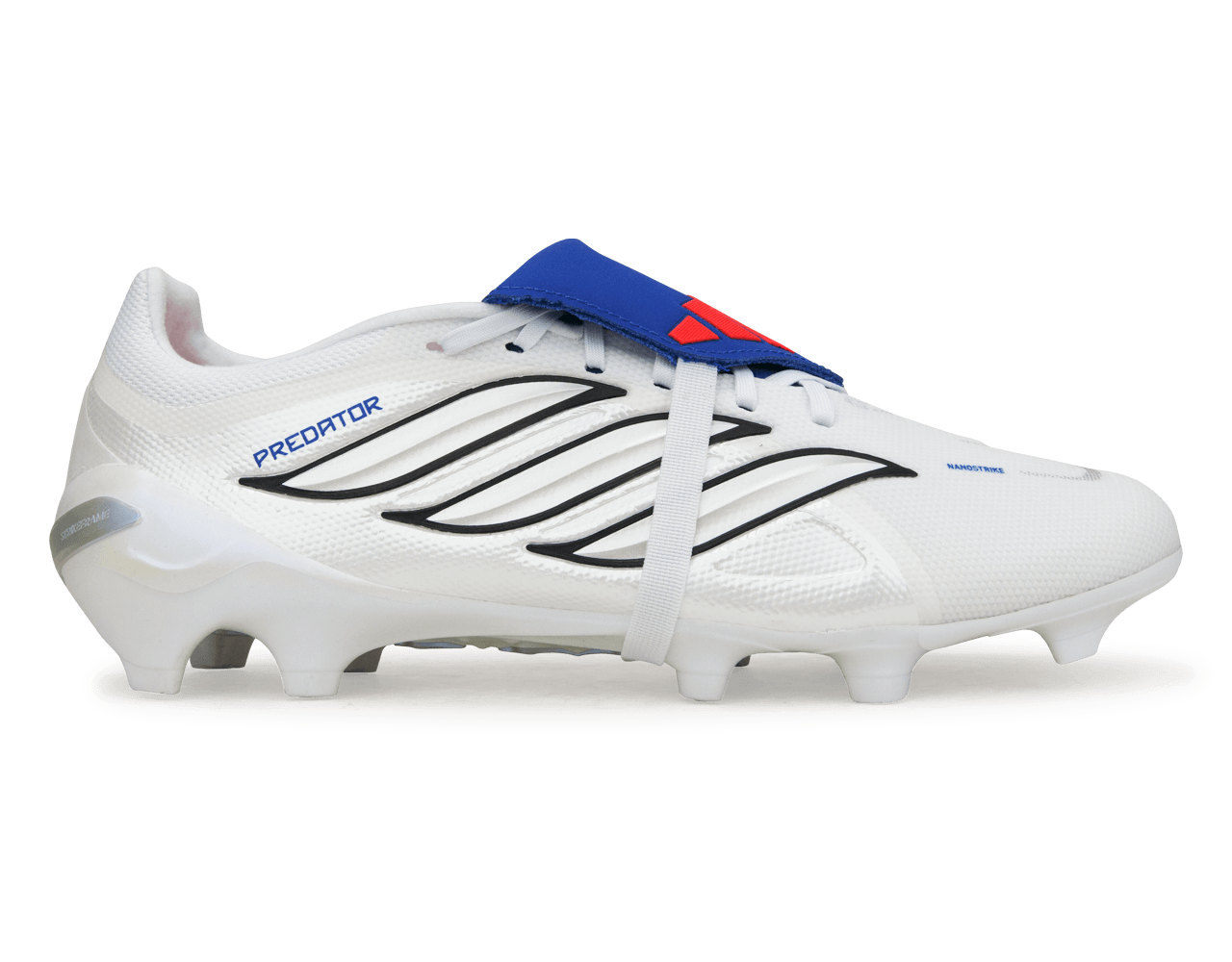 adidas Men's Predator League Foldover Tongue 'Jude Bellingham' FG White/Royal Blue