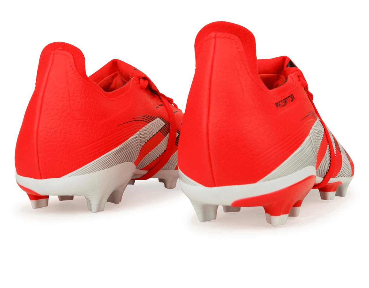 adidas Men's Predator League Foldover Tongue FG/MG Red/White/Black