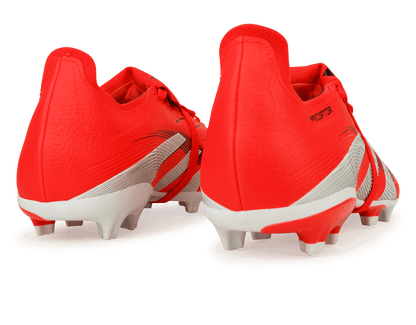 adidas Men's Predator League Foldover Tongue FG/MG Red/White/Black