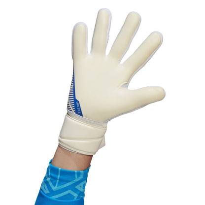 adidas Men's Predator League Goalkeeper Gloves White/Hi Res Blue