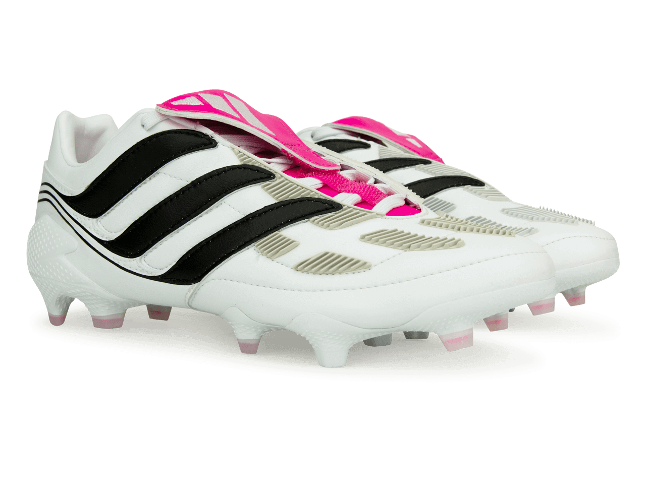 adidas Men's Predator Precision.1 FG Cloud White/Pink