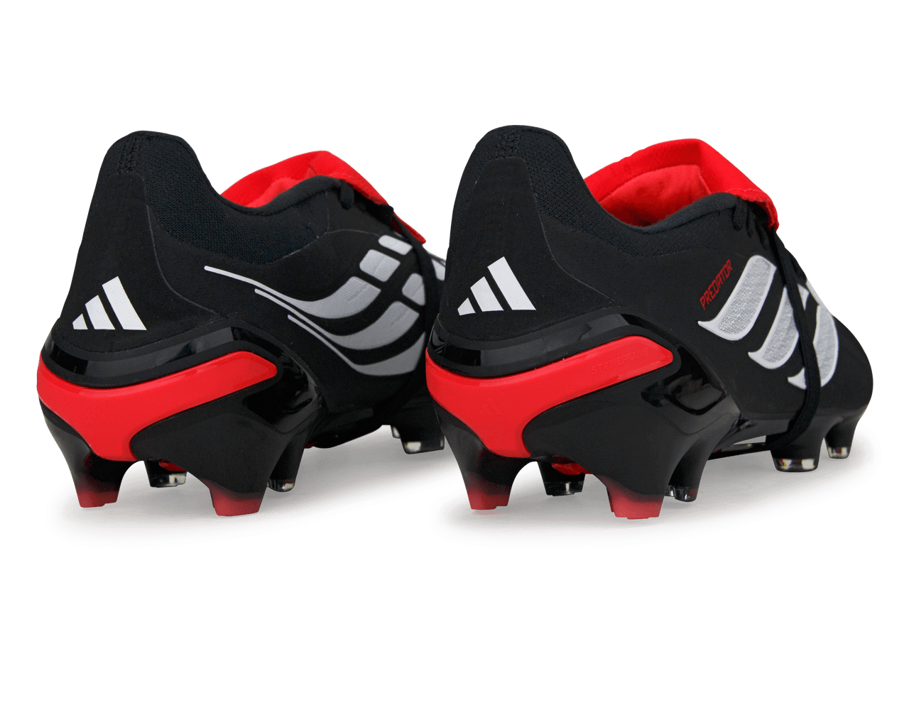 adidas Men's Predator Pro Foldover Tongue FG Black/White/Red