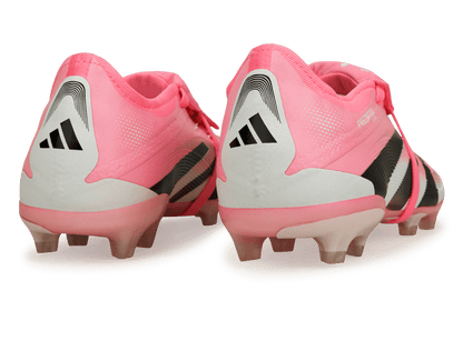 adidas Men's Predator Pro Foldover Tongue FG Pink/Black/White