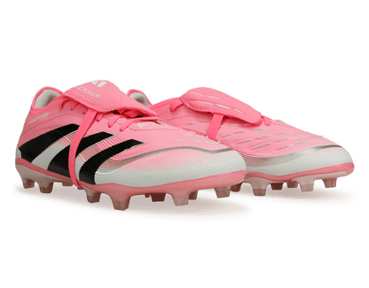 adidas Men's Predator Pro Foldover Tongue FG Pink/Black/White