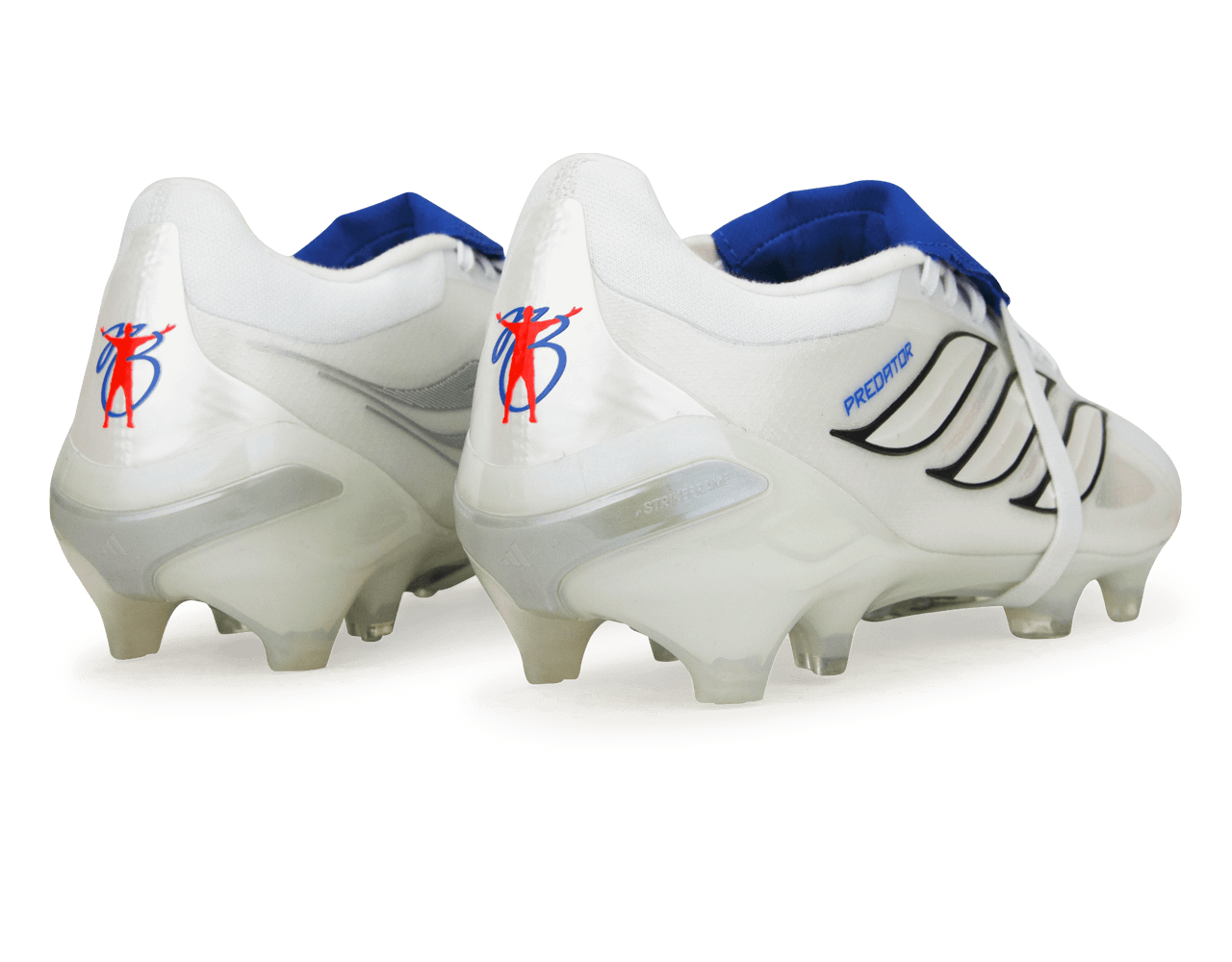 adidas Men's Predator Pro Foldover Tongue 'Jude Bellingham' FG White/Royal Blue