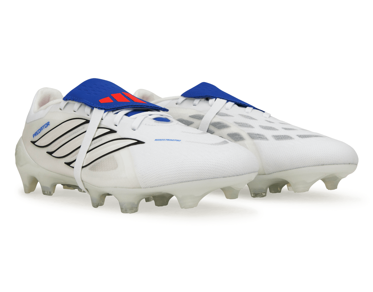 adidas Men's Predator Pro Foldover Tongue 'Jude Bellingham' FG White/Royal Blue