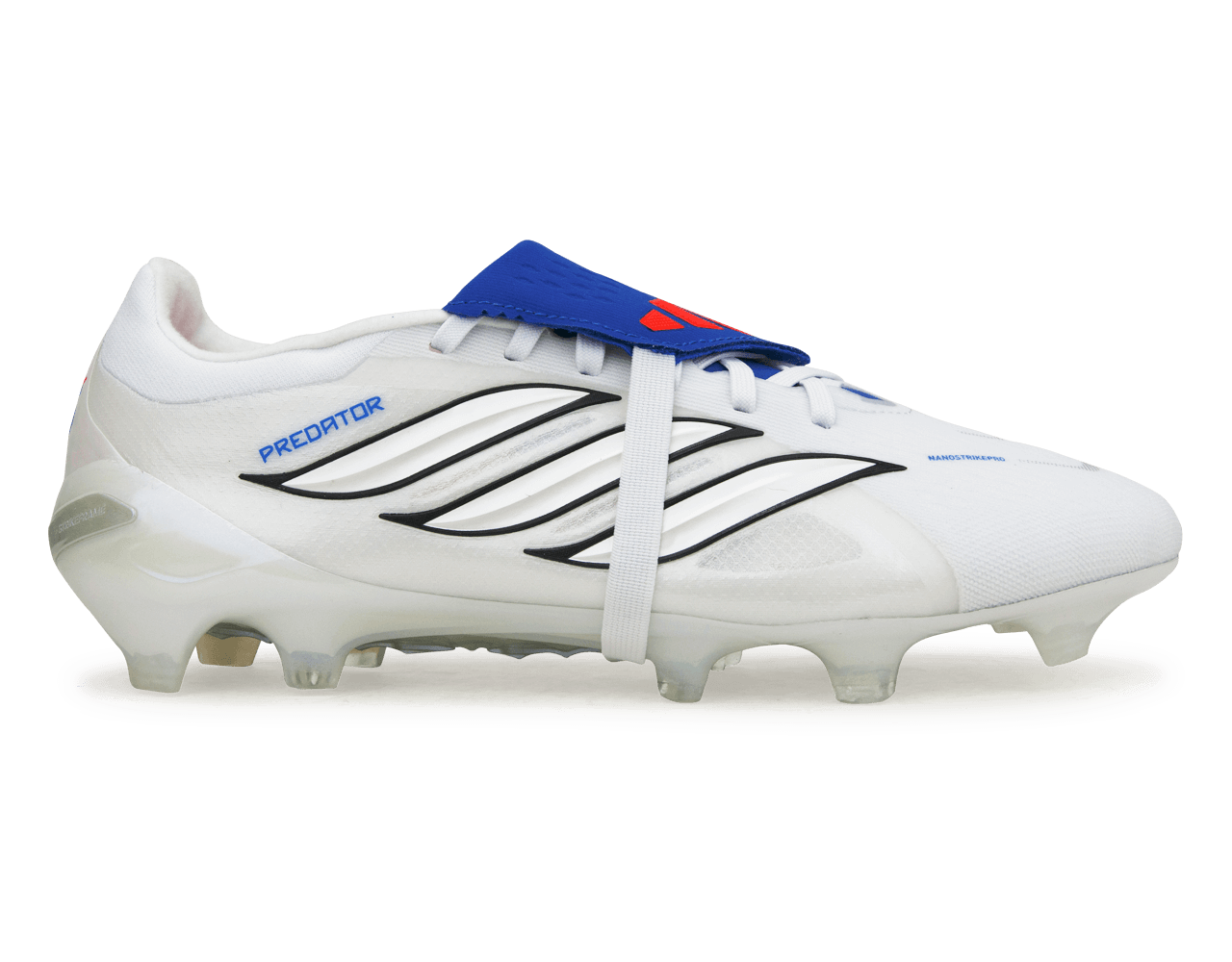 adidas Men's Predator Pro Foldover Tongue 'Jude Bellingham' FG White/Royal Blue