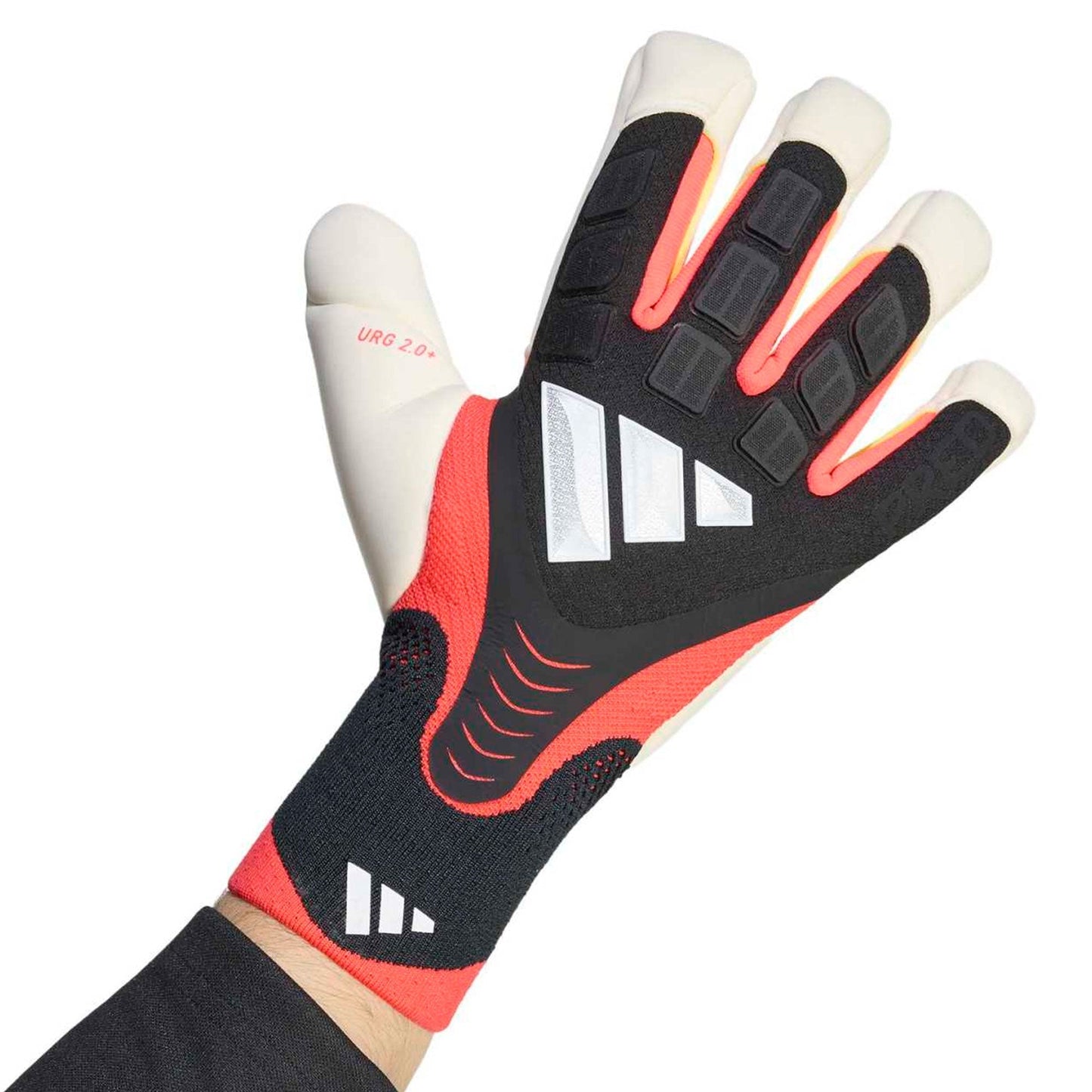 adidas Men's Predator Pro Hybrid Goalkeeper Gloves Black/Red/White