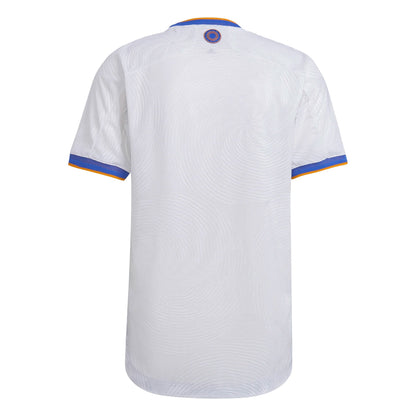 adidas Men's Real Madrid 2021/22 Authentic Home Jersey White/Blue