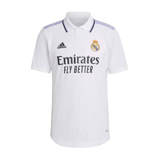 adidas Men's Real Madrid 2022/23 Authentic Home Jersey White