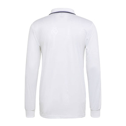 adidas Men's Real Madrid 2022/23 Long Sleeve Home Jersey White