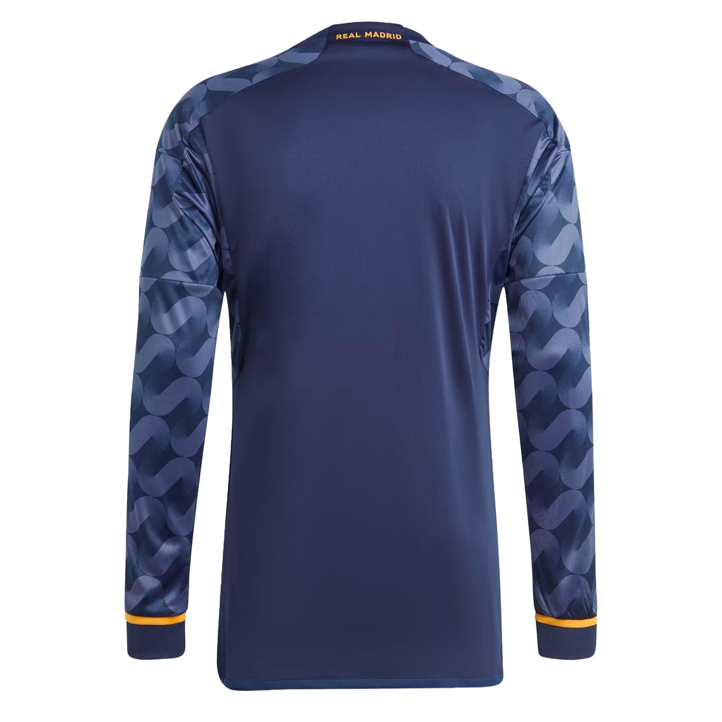 adidas Men's Real Madrid 2023/24 Away Long Sleeve Jersey Legend Ink