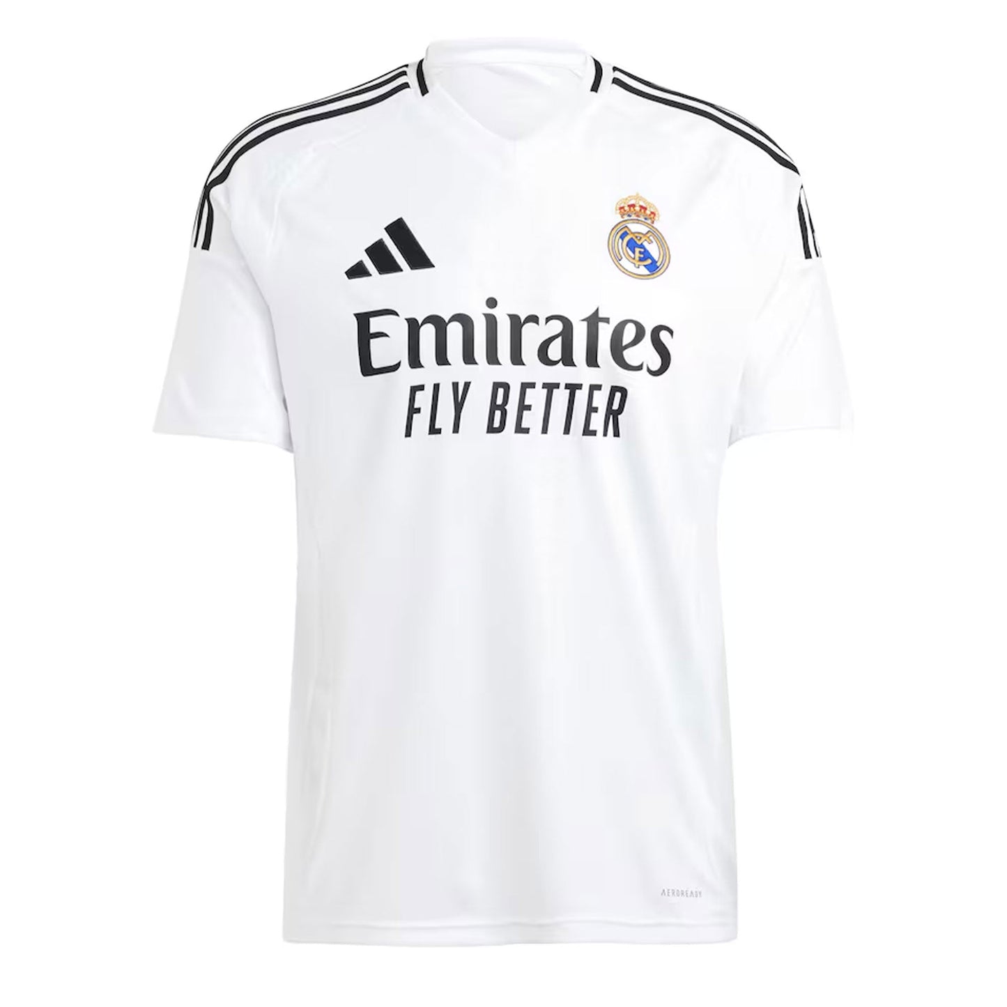 adidas Men's Real Madrid 2024/25 Authentic Home Jersey w/ Bellingham #5 Printing