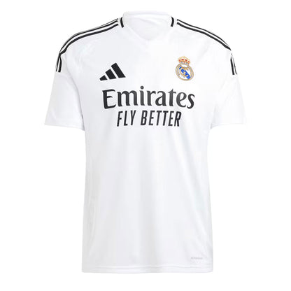 adidas Men's Real Madrid 2024/25 Authentic Home Jersey w/ Bellingham #5 Printing
