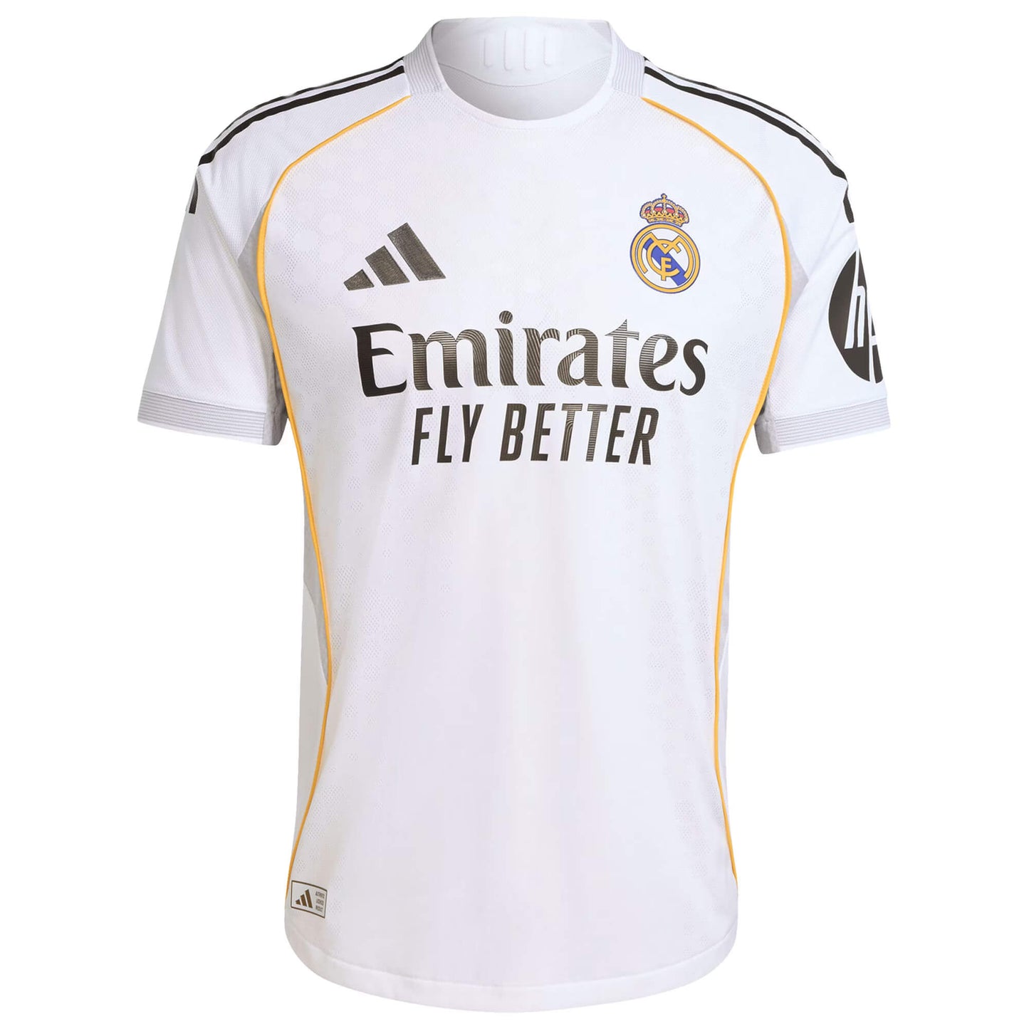adidas Men's Real Madrid 2025/26 Authentic Home Jersey w/ Mbappe #10 Printing