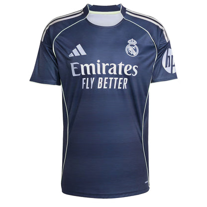 adidas Men's Real Madrid 2025/26 Away Jersey w/ Mbappe #10 Printing