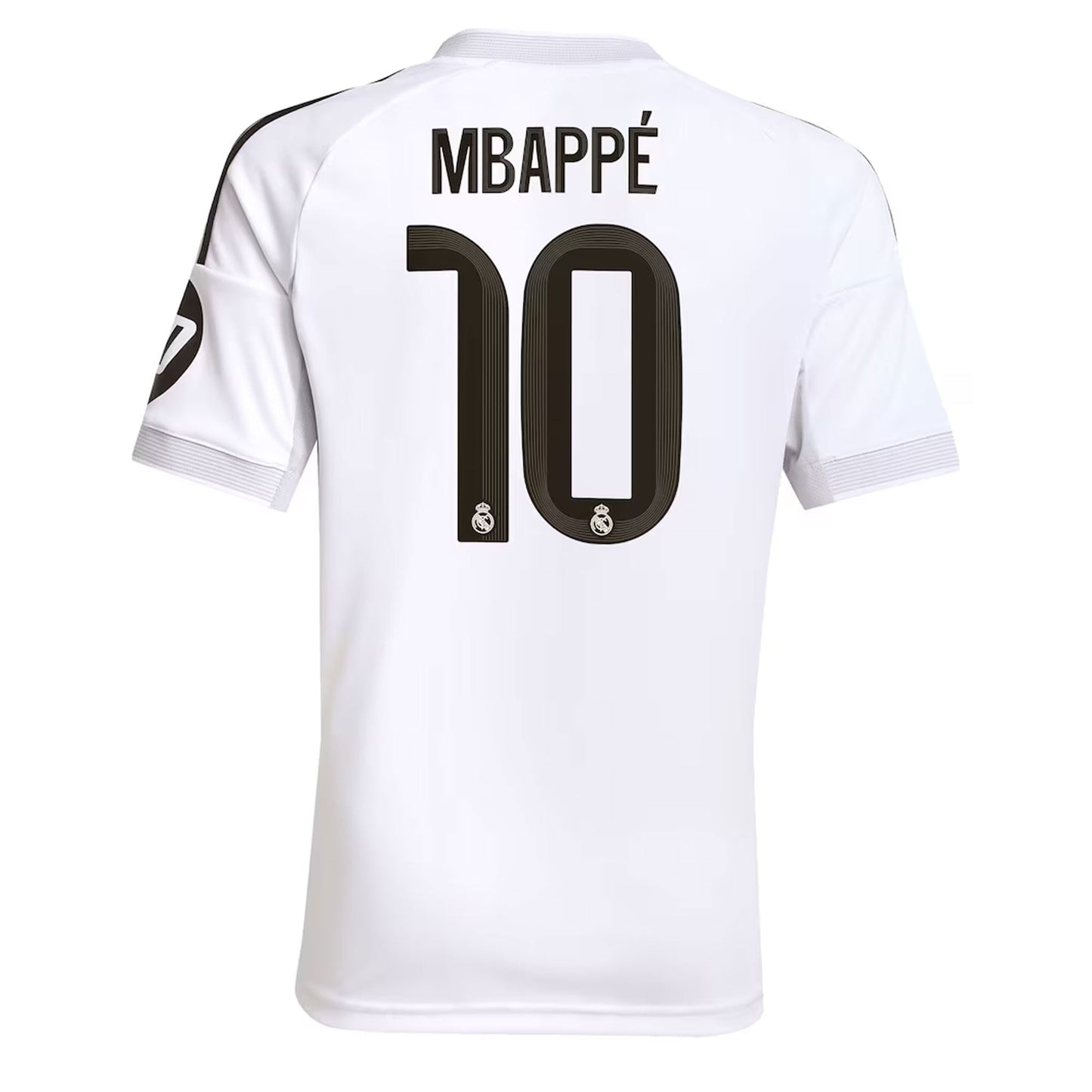 adidas Men's Real Madrid 2025/26 Home Jersey w/ Mbappe #10 Printing