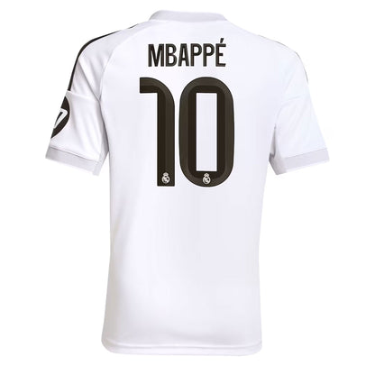 adidas Men's Real Madrid 2025/26 Home Jersey w/ Mbappe #10 Printing