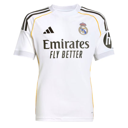 adidas Men's Real Madrid 2025/26 Home Jersey w/ Mbappe #10 Printing
