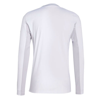 adidas Men's Real Madrid 2025/26 Long Sleeve Home Jersey White