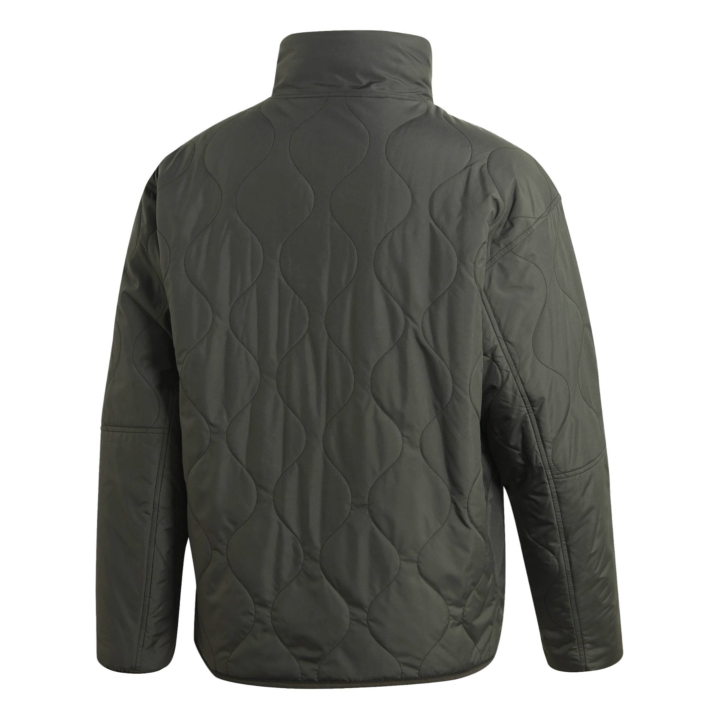 adidas Men's Reversible Boa Padded Sherpa Jacket Black/Grey