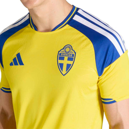 adidas Men's Sweden 2026/27 Home Jersey Yellow