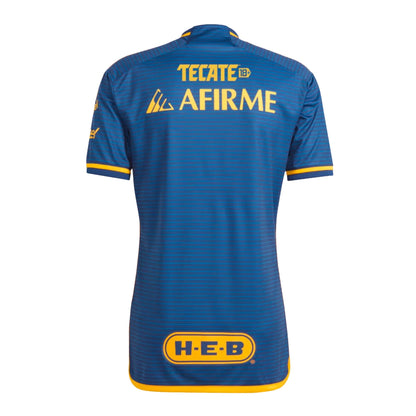 adidas Men's Tigres UANL 2023/24 Away Jersey Navy/Yellow
