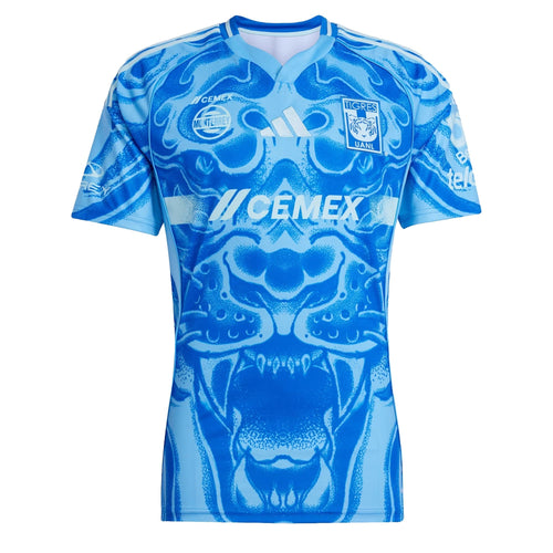 adidas Men's Tigres UANL 2025/26 Away Jersey Sea Blue