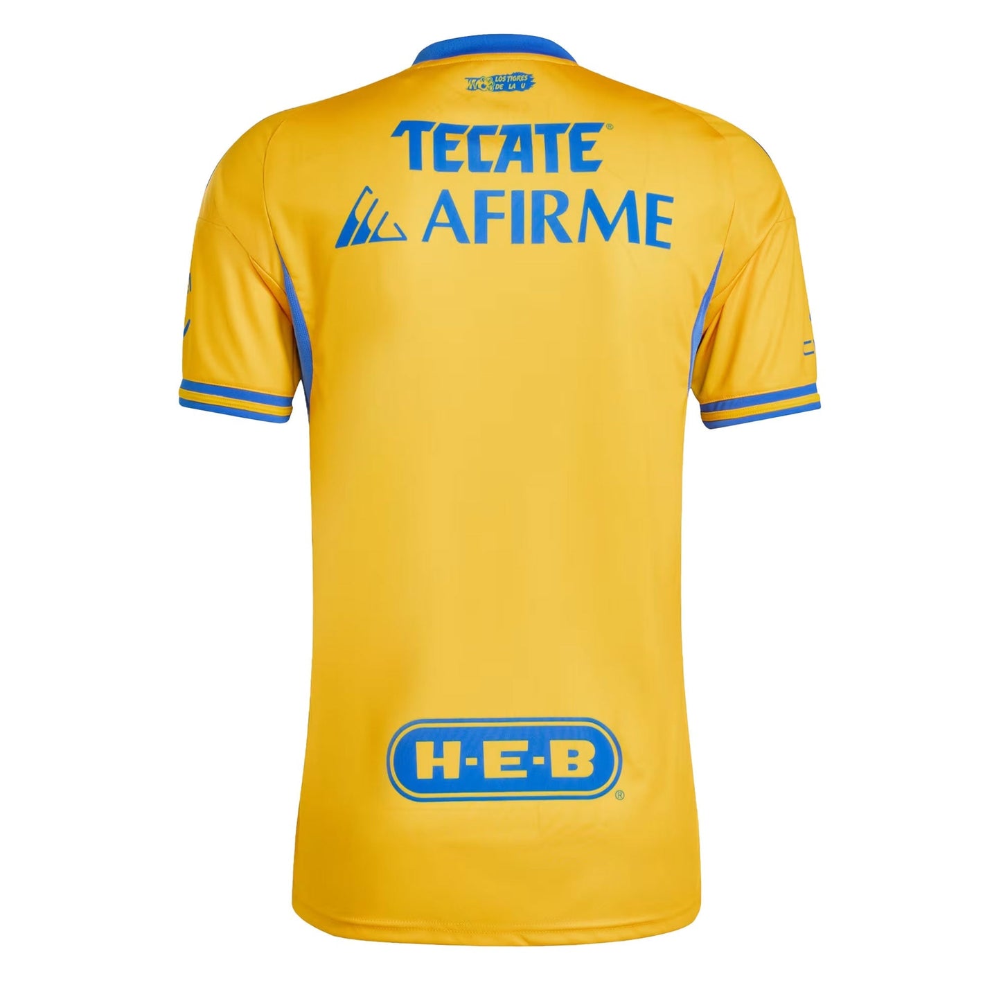 adidas Men's Tigres UANL 2025/26 Home Jersey Gold/Blue
