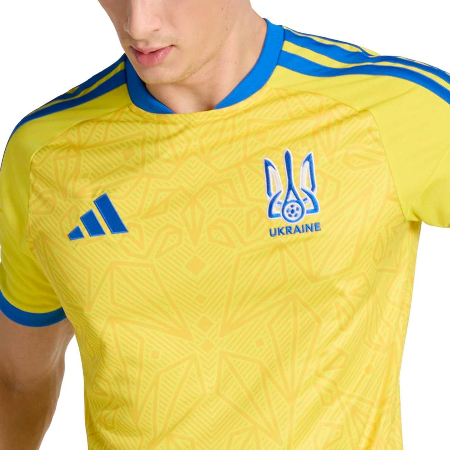 adidas Men's Ukraine 2026/27 Home Jersey Yellow