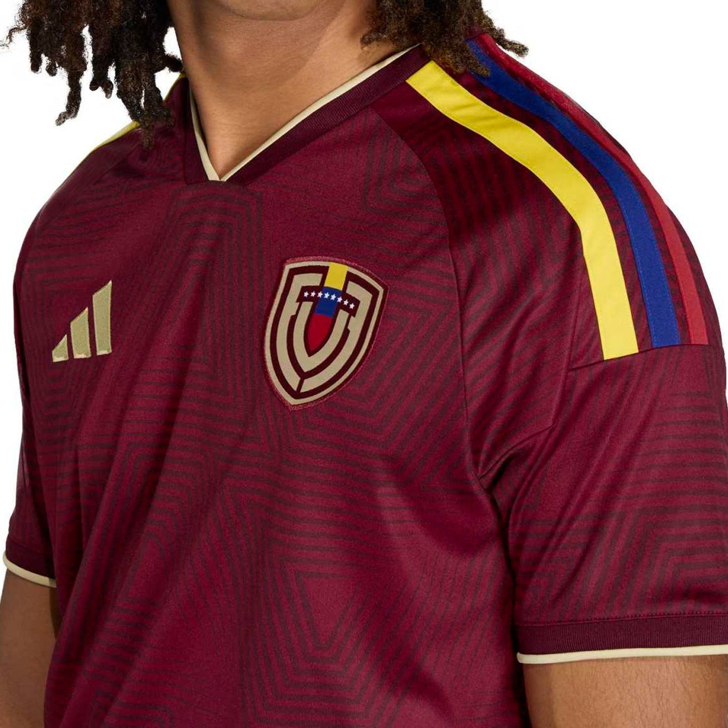adidas Men's Venezuela 2026/27 Home Jersey Burgundy