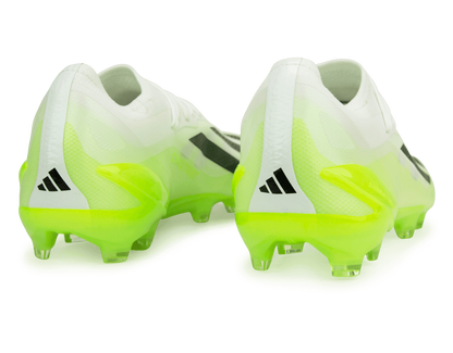 adidas Men's X Crazyfast.1 FG White/Lucid Lemon
