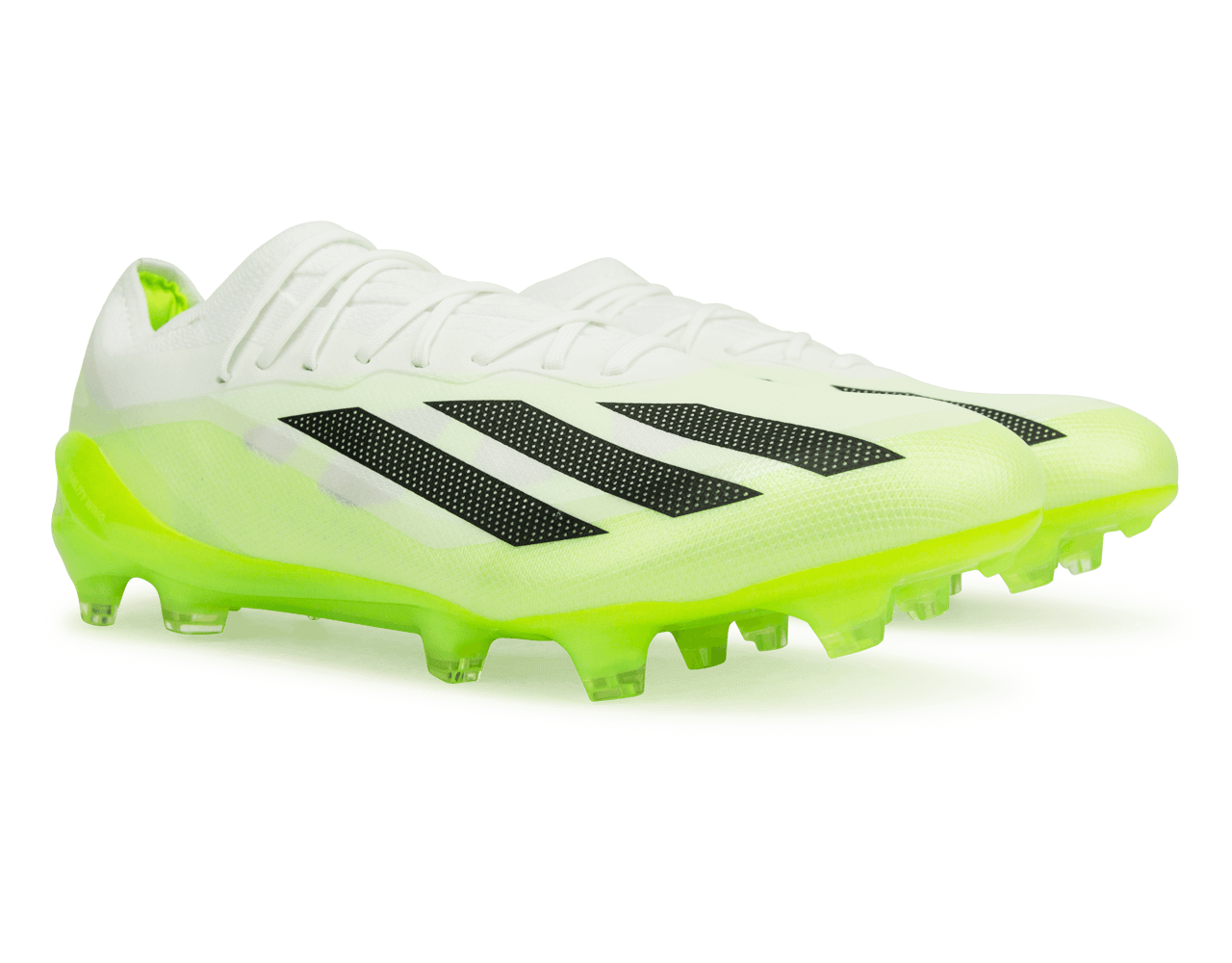 adidas Men's X Crazyfast.1 FG White/Lucid Lemon