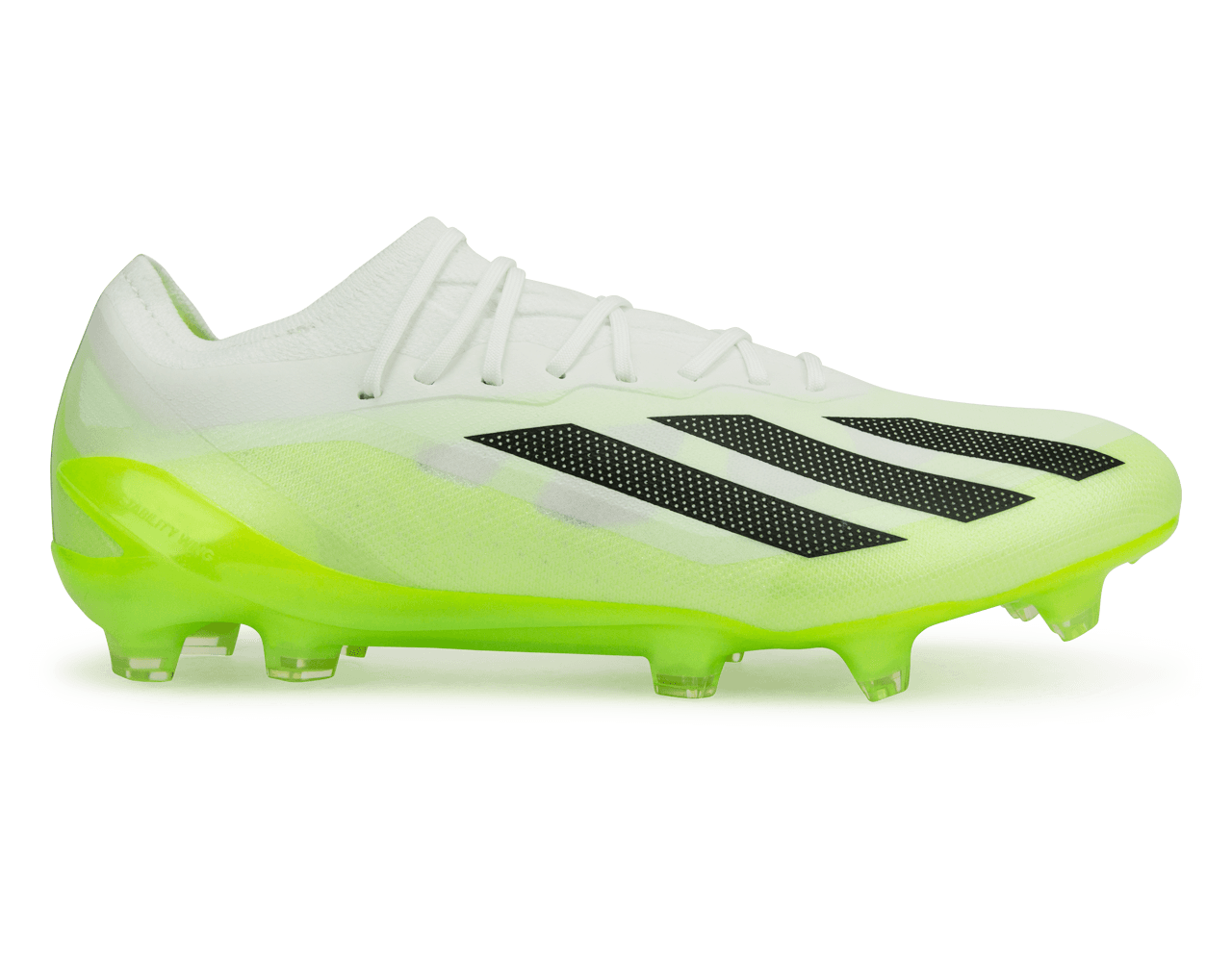 adidas Men's X Crazyfast.1 FG White/Lucid Lemon