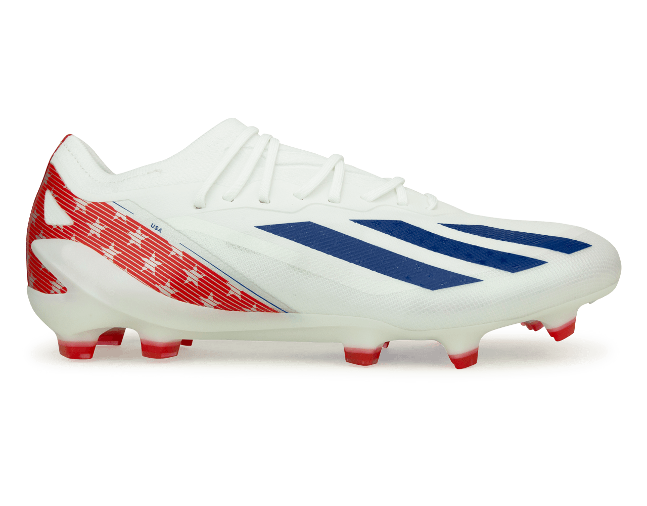 adidas Men's X Crazyfast USA.1 FG White/Red