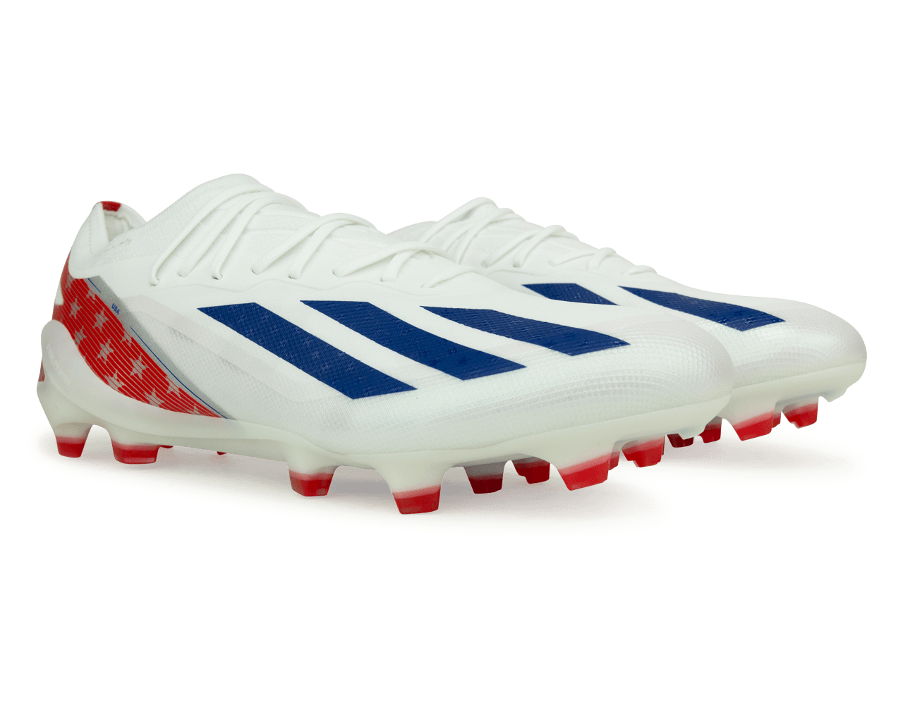 adidas Men's X Crazyfast USA.1 FG White/Red