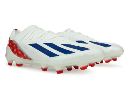 adidas Men's X Crazyfast USA.1 FG White/Red