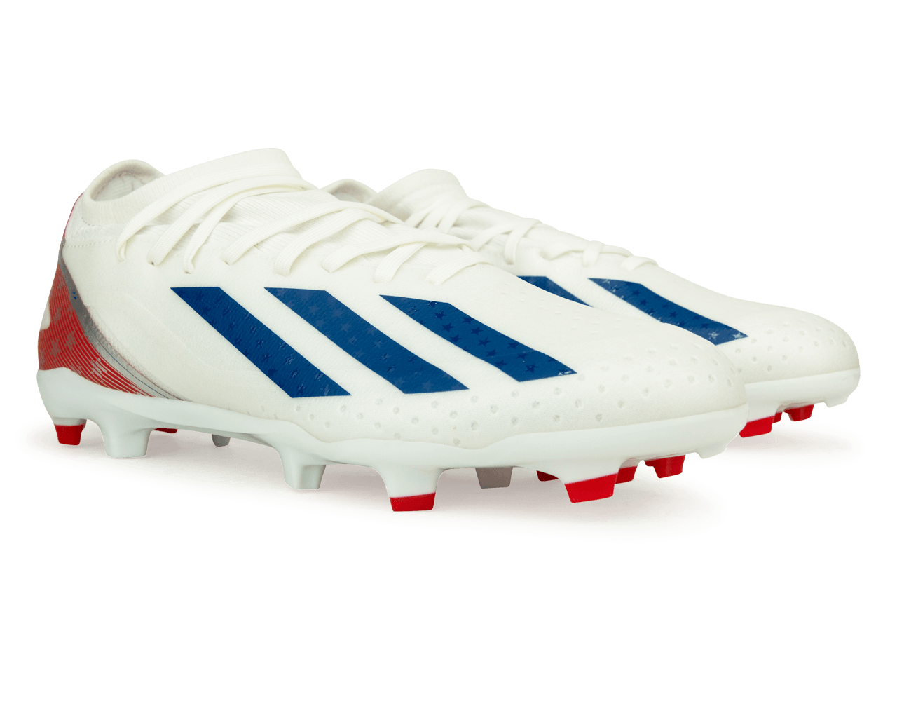 adidas Men's X Crazyfast USA.3 FG White/Red