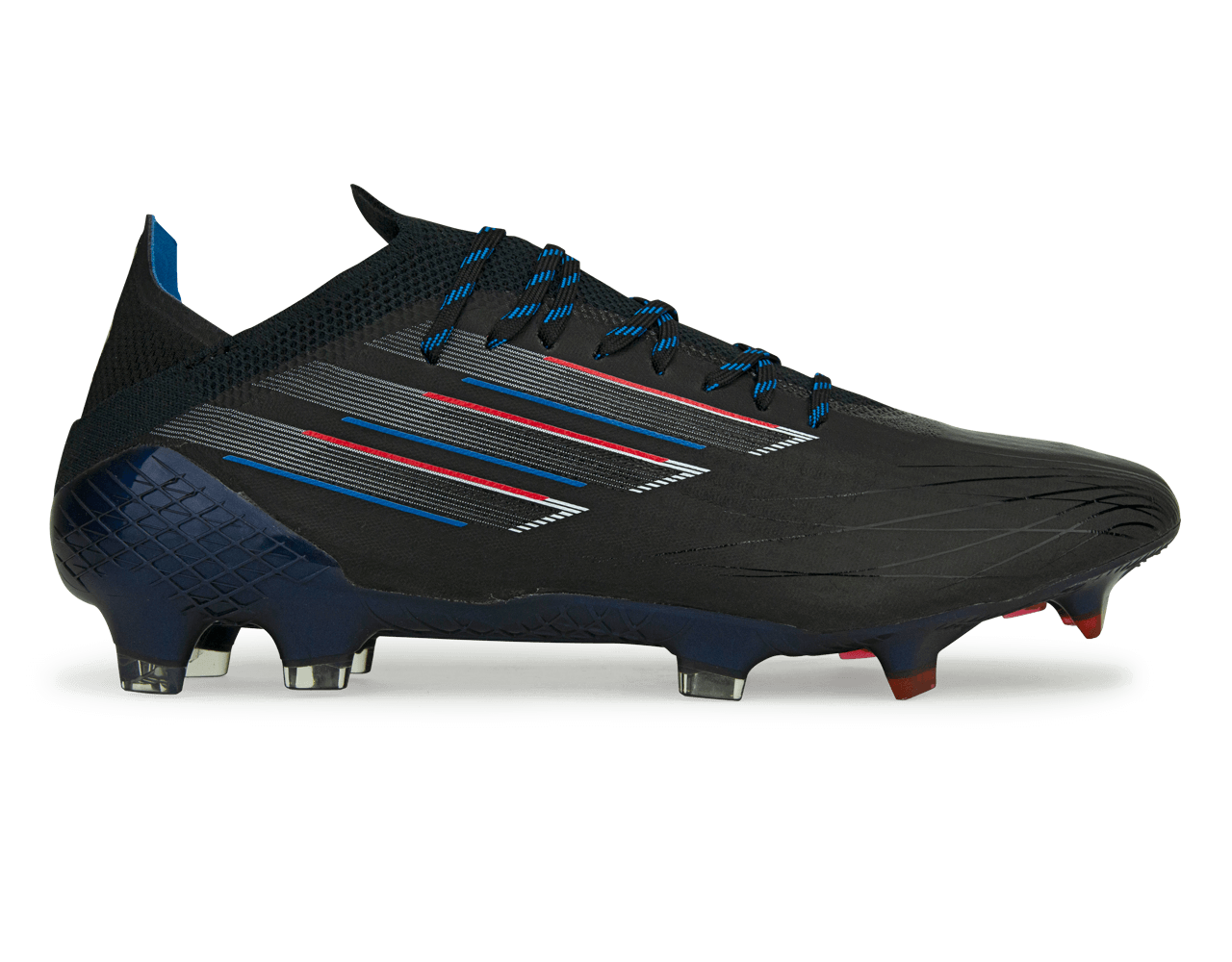 adidas Men's X Speedflow.1 FG Core Black/Vivid Red