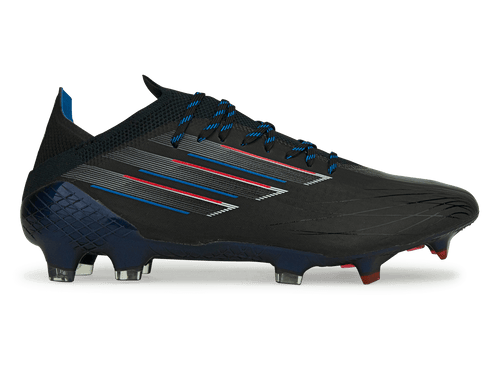 adidas Men's X Speedflow.1 FG Core Black/Vivid Red