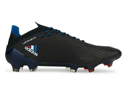 adidas Men's X Speedflow.1 FG Core Black/Vivid Red
