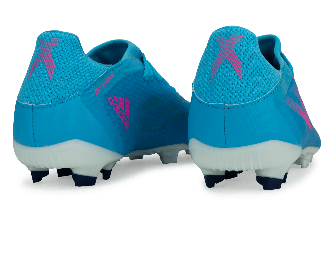 adidas Men's X Speedflow.3 FG Sky Blue/Pink/White
