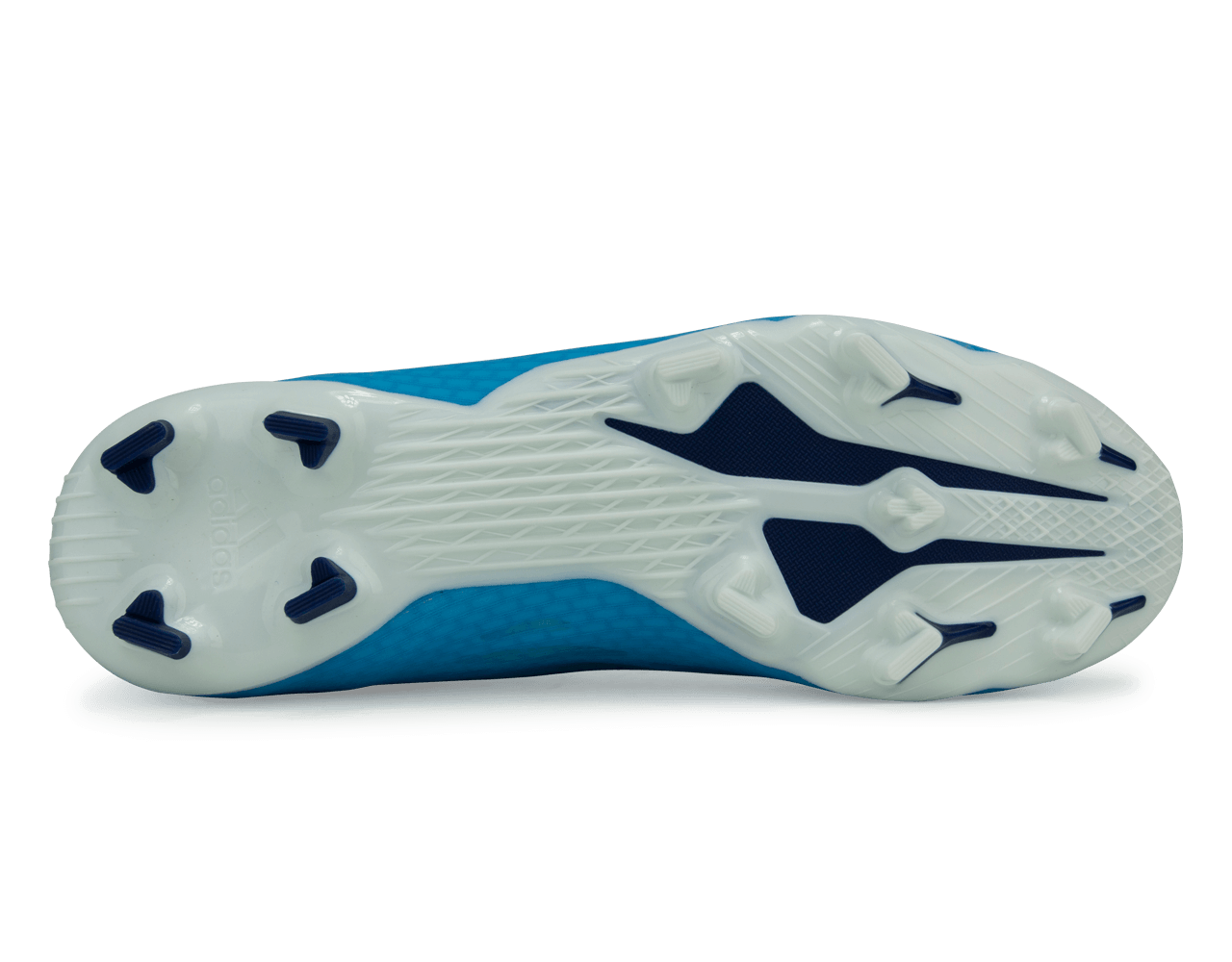 adidas Men's X Speedflow.3 FG Sky Blue/Pink/White